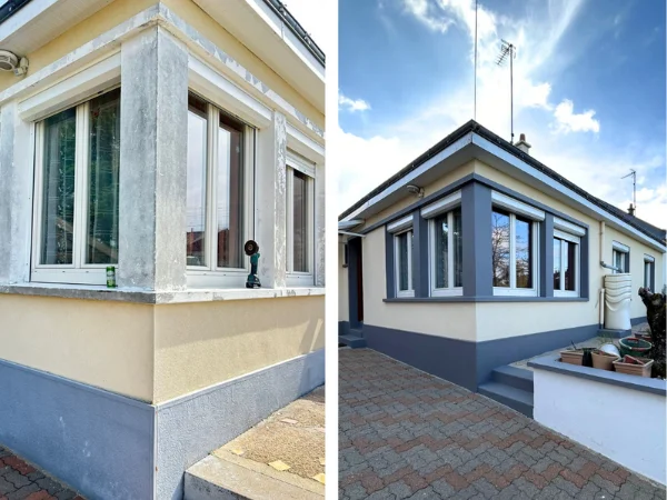 Ravalement de Facade, mur exterieur - Entreprise Ravalement Vincennes 94