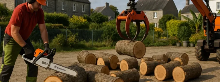 Abattage d’arbre en toute sécurité - Elagage Brest