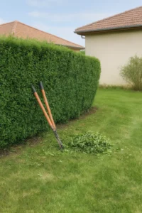 Taille de haies avec rendu parfait à Unieux 