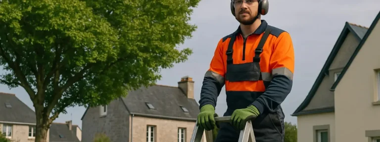 Élagage précis d’arbres en milieu urbain - Elagage Brest