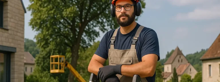 Opération d’élagage en zone urbaine à Elagage Besançon