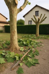 Élagage à Bordeaux – Intervention rapide sur arbres devenus gênants 