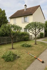 Élagage précis d’arbres fruitiers à Elagage Versailles