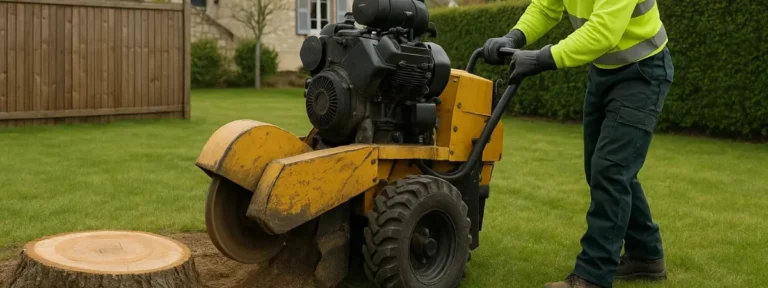 Paysagiste en intervention sur espace vert résidentiel - Elagage Reims