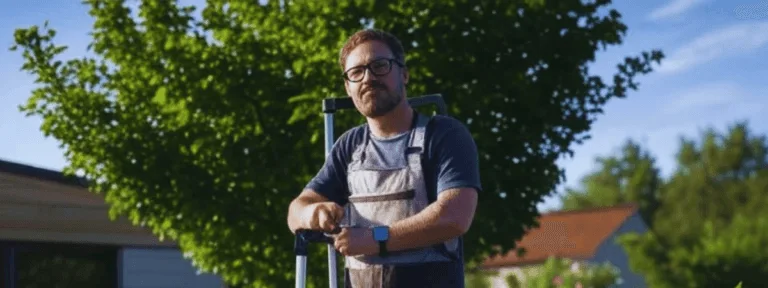Artisan élagueur en intervention à Saint-Étienne