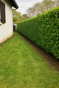 Transformation d’un jardin grâce à une taille de haies - Elagage Bayonne