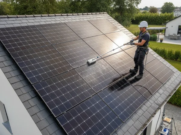 Nettoyage Nantes - Nettoyage de panneaux solaires