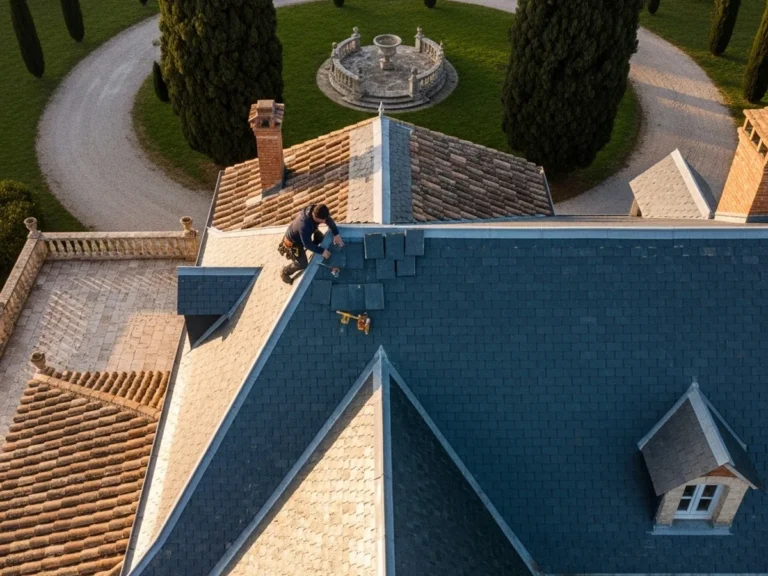 Toiture ardoise – Patrimoine restauré - Rénovation toiture Toulouse