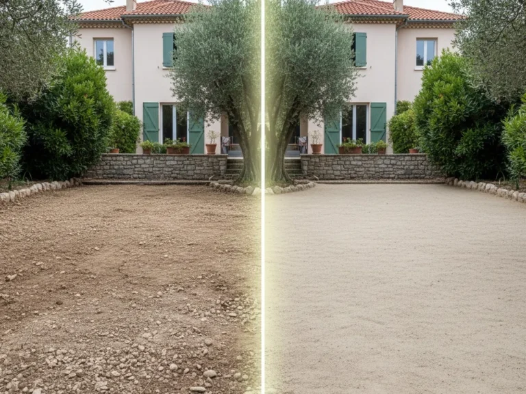 Avant & Après Terrassement - NICE