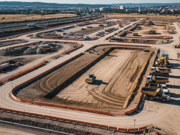 NOS REALISATIONS - Travaux publics – Chantier BTP structurant (Montpellier)