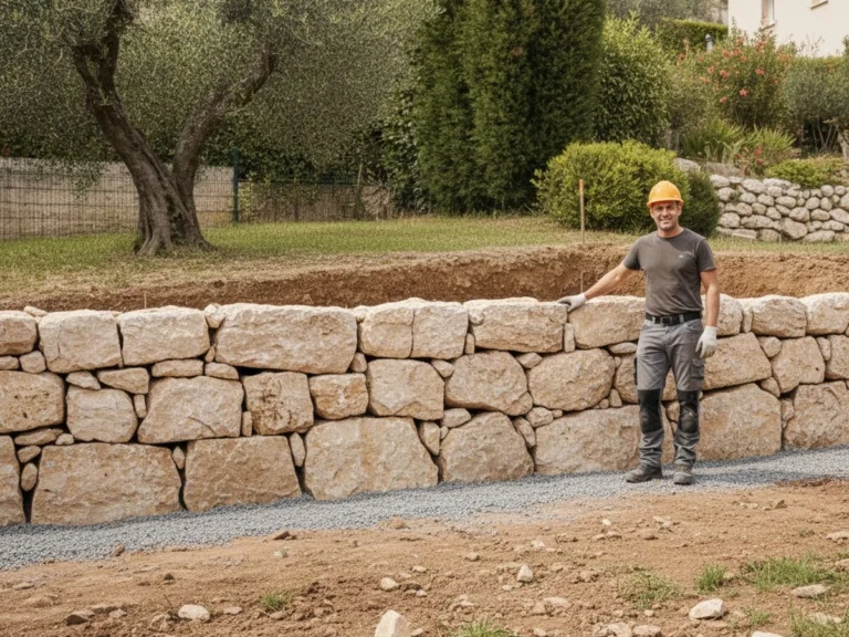 Nos réalisations – Enrochement & soutènement décoratif - Nice