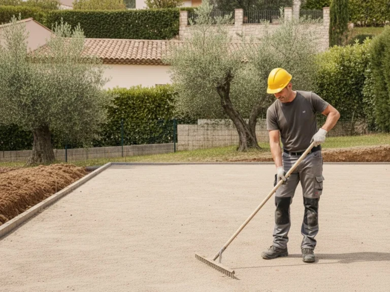 Nos réalisations – Préparation terrain terrasse & allée - Nice