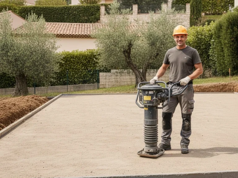 Nos réalisations – Remblaiement & mise à niveau du terrain (fini) - Nice