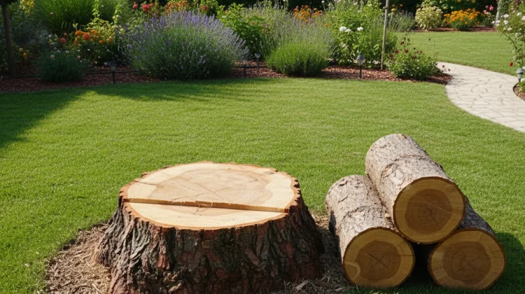 ABATTAGE D’ARBRE (APRÈS SEULEMENT) - Avant et Après - Elagage Agde