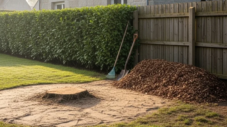 (APRÈS SEULEMENT) – DESSOUCHAGE À SAINT-MALO