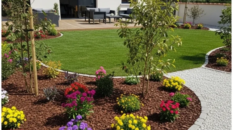 Après aménagement paysager (sans artisan) - Elagage Quimper