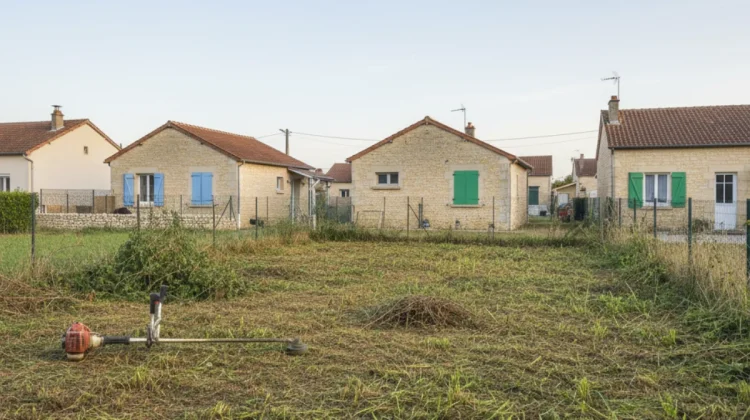 Débroussaillage (résultat en quartier résidentiel) - Nos réalisations - Elagage Bordeaux