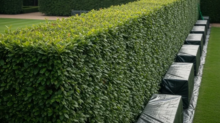 Haie parfaitement taillée - Elagage Béziers