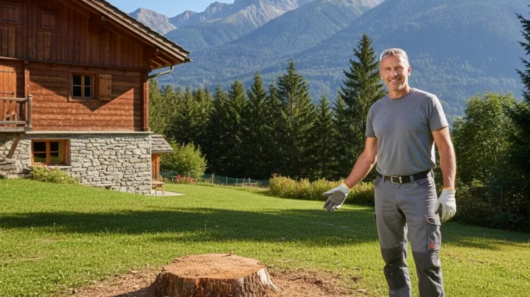 NOS REALISATIONS - Dessouchage (fini)- Élagage Haute-Savoie