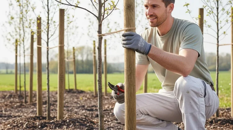 NOS REALISATIONS - Élagage de formation sur jeunes arbres