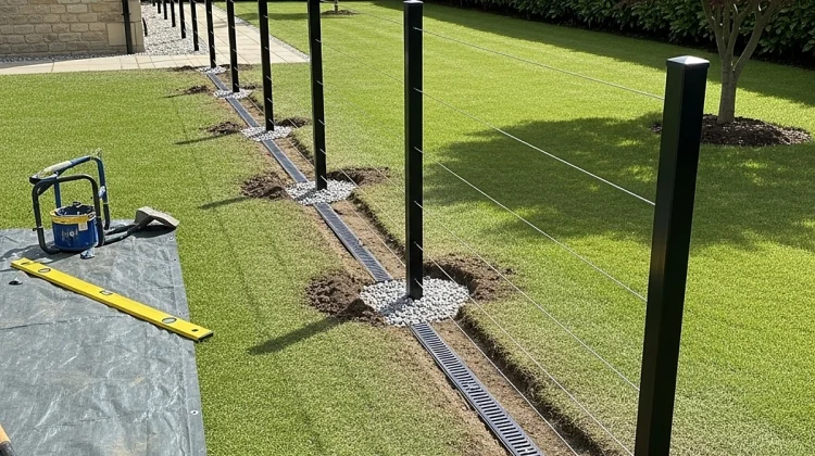 NOS REALISATIONS - POSE DE CLÔTURE JARDIN - Elagage Angoulême_1200x900