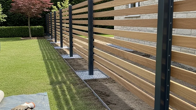 NOS REALISATIONS - POSE DE CLÔTURE JARDIN - Élagage Compiègne_1200x900