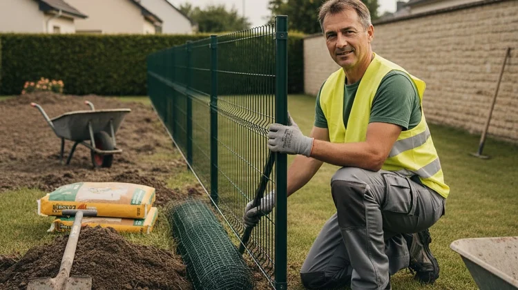 NOS REALISATIONS - POSE DE CLÔTURE JARDIN - Élagage Metz_1200x900
