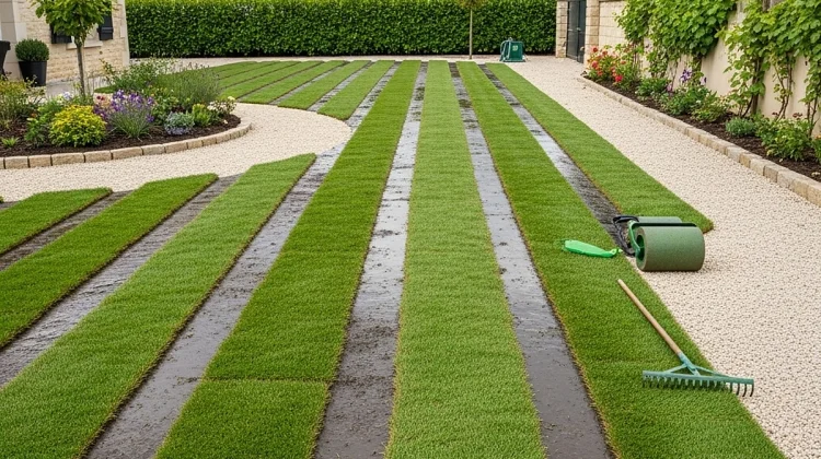 NOS REALISATIONS - POSE DE GAZON (APRÈS SEULEMENT- Elagage Angoulême_1200x900