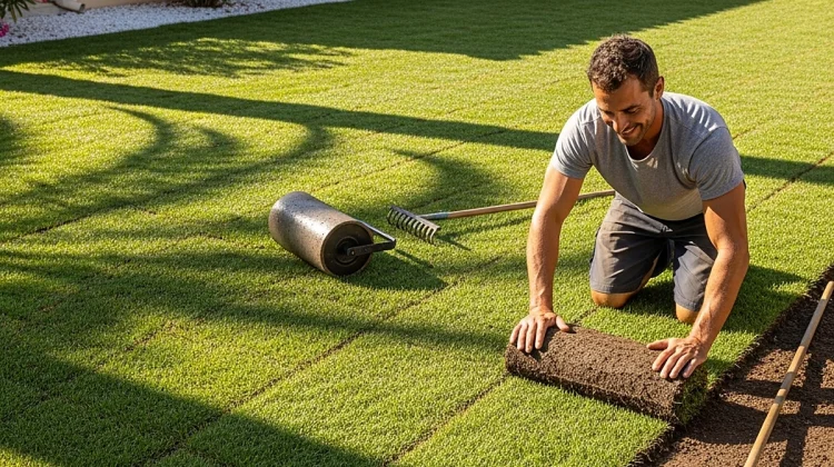 NOS REALISATIONS - POSE DE GAZON - Élagage Alpes-Maritimes_1200x900