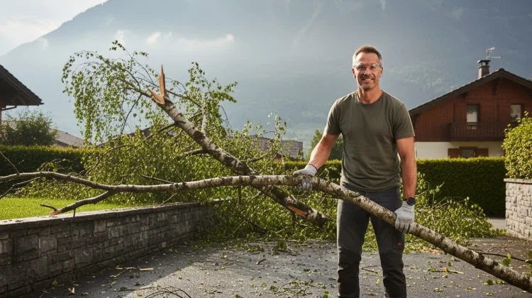 NOS REALISATIONS - Sécurisation post-tempête - Élagage Haute-Savoie