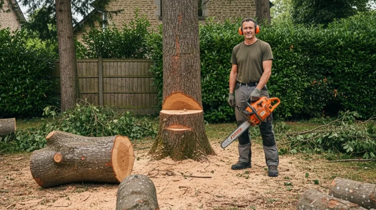 NOS REALISATIONS – Abattage d’arbres – Élagage Essonne avec artitsan