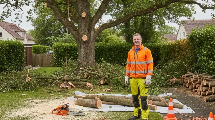 NOS REALISATIONS – Abattage & élagage d’urgence – Élagage Seine et Marne