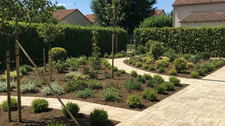 NOS REALISATIONS – Aménagement paysager (fini) – Élagage Corrèze sans artisan