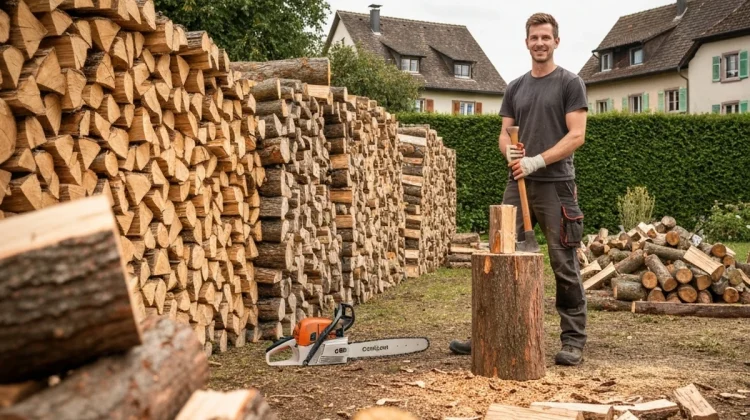 NOS REALISATIONS – Bûches & bois de chauffage - Elagage Bas-Rhin
