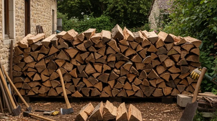 NOS REALISATIONS – Bûches & bois de chauffage – Élagage Corrèze sans artisan