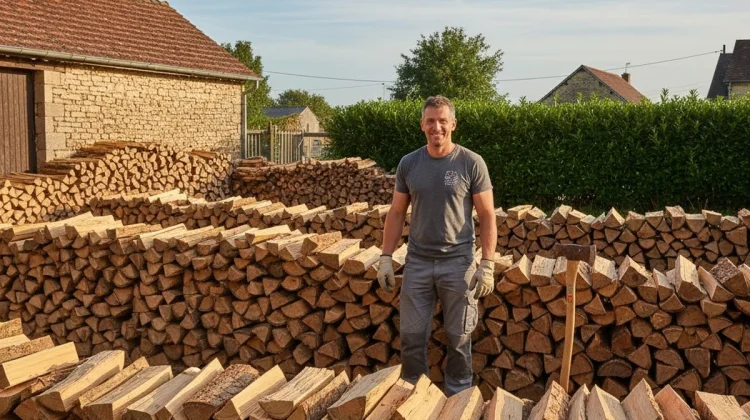 NOS REALISATIONS – Bûches & bois de chauffage – Élagage Tarn avec artisan