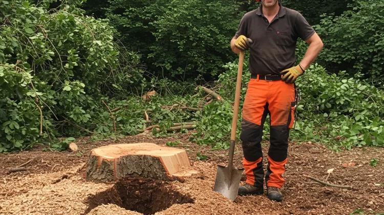 NOS REALISATIONS – Dessouchage (fini) – Élagage Corrèze avec artisan