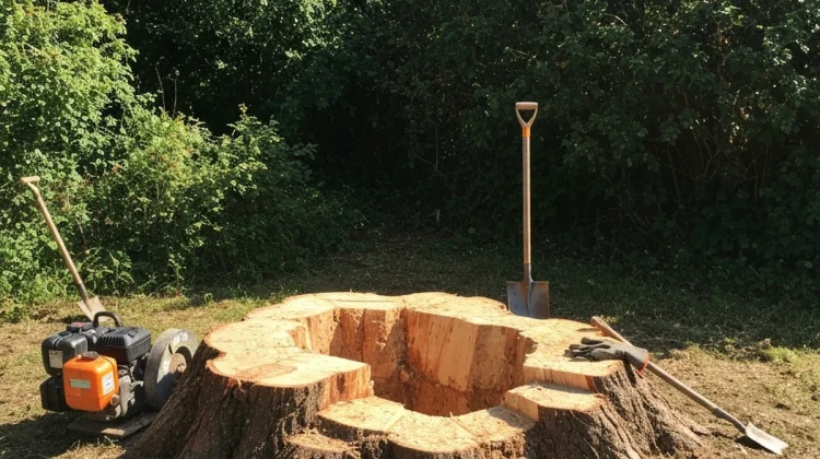 NOS REALISATIONS – Dessouchage (fini) – Élagage Corrèze sans artisan