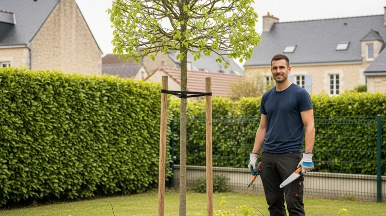 NOS REALISATIONS – Élagage de formation sur jeunes arbres – Élagage Corrèze
