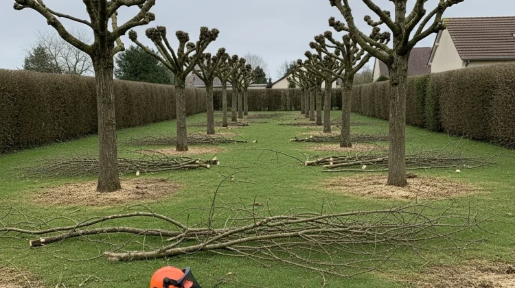 NOS REALISATIONS – Élagage de formation sur jeunes arbres – Élagage Corrèze sans artisan