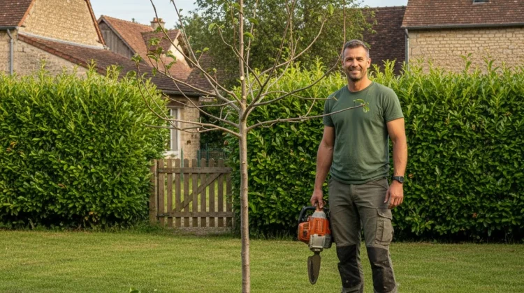 NOS REALISATIONS – Élagage de formation sur jeunes arbres – Élagage Tarn avec artisan