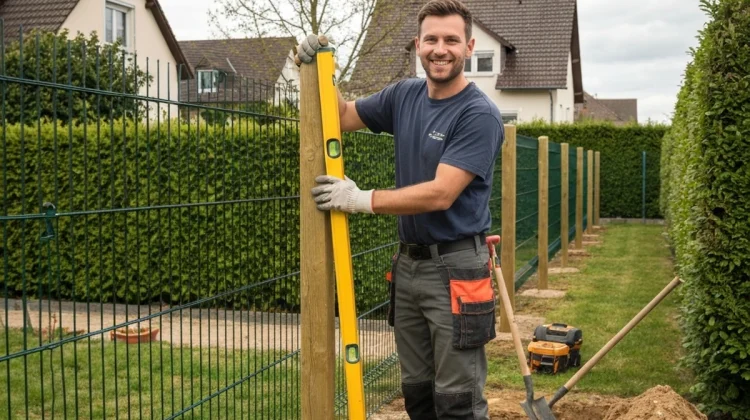 NOS REALISATIONS – Pose de clôture jardin - Elagage Bas-Rhin avec artisan