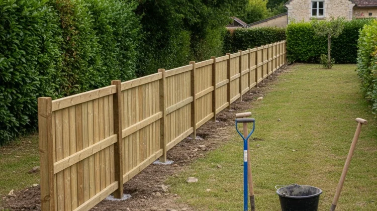 NOS REALISATIONS – Pose de clôture jardin – Élagage Charente sans artisan