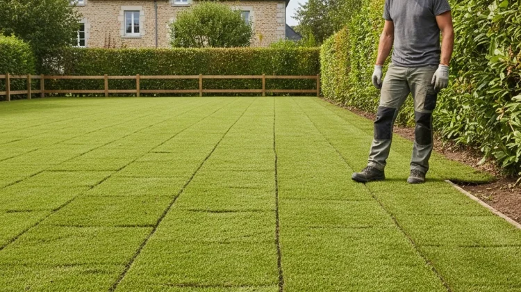 NOS REALISATIONS – Pose de gazon – Élagage Essonne