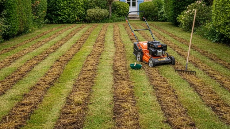 NOS REALISATIONS – Scarification & regarnissage – Élagage Charente sans artisan