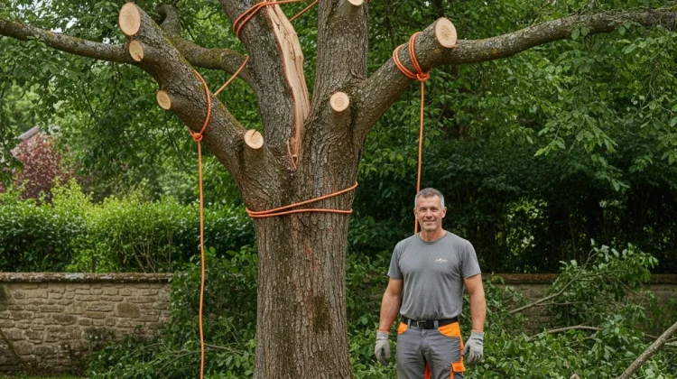 NOS REALISATIONS – Sécurisation post-tempête – Elagage Lot – aveccartisan