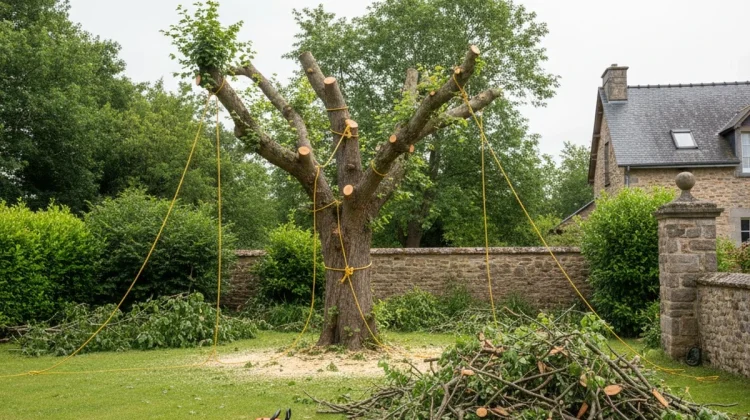 NOS REALISATIONS – Sécurisation post-tempête – Elagage Lot – sans artisan