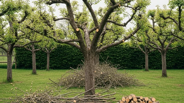 NOS REALISATIONS – Taille d’arbres fruitiers – Élagage Corrèze sans artisan