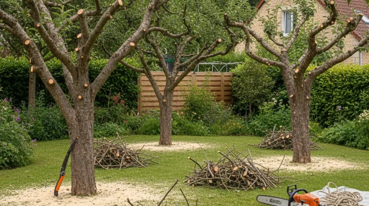 NOS REALISATIONS – Taille d’arbres fruitiers – Élagage Seine et Marne