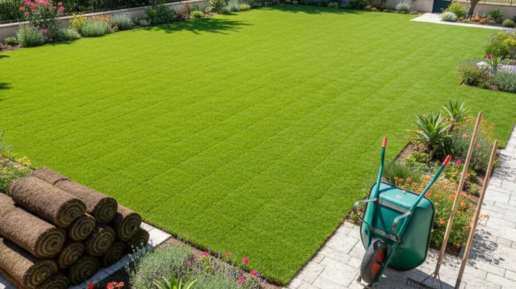 POSE DE GAZON - Elagage Agde